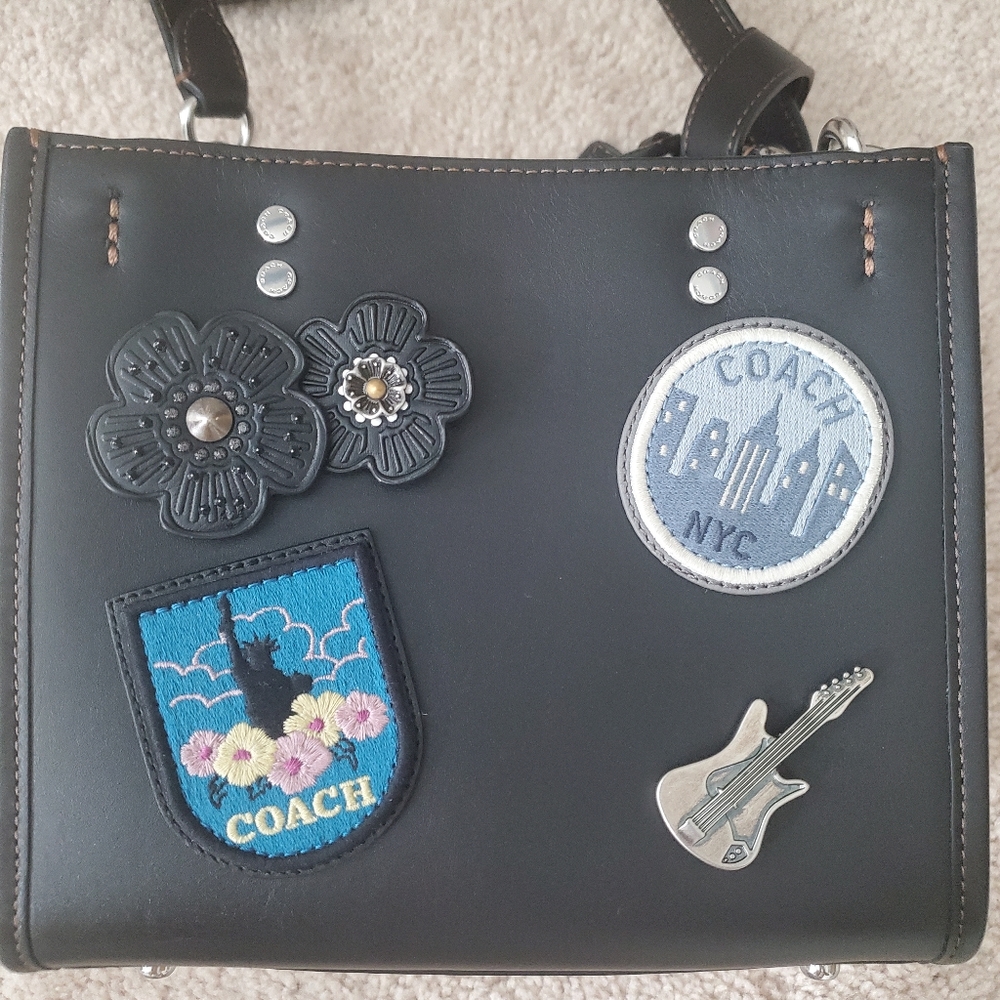 HTF statue of liberty coach floral patch